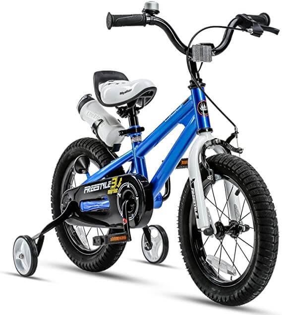 دوچرخه با چرخ کمکی برای کودکان
